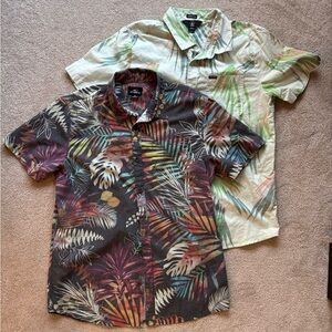 Oneill / Volcom aloha shirt bundle